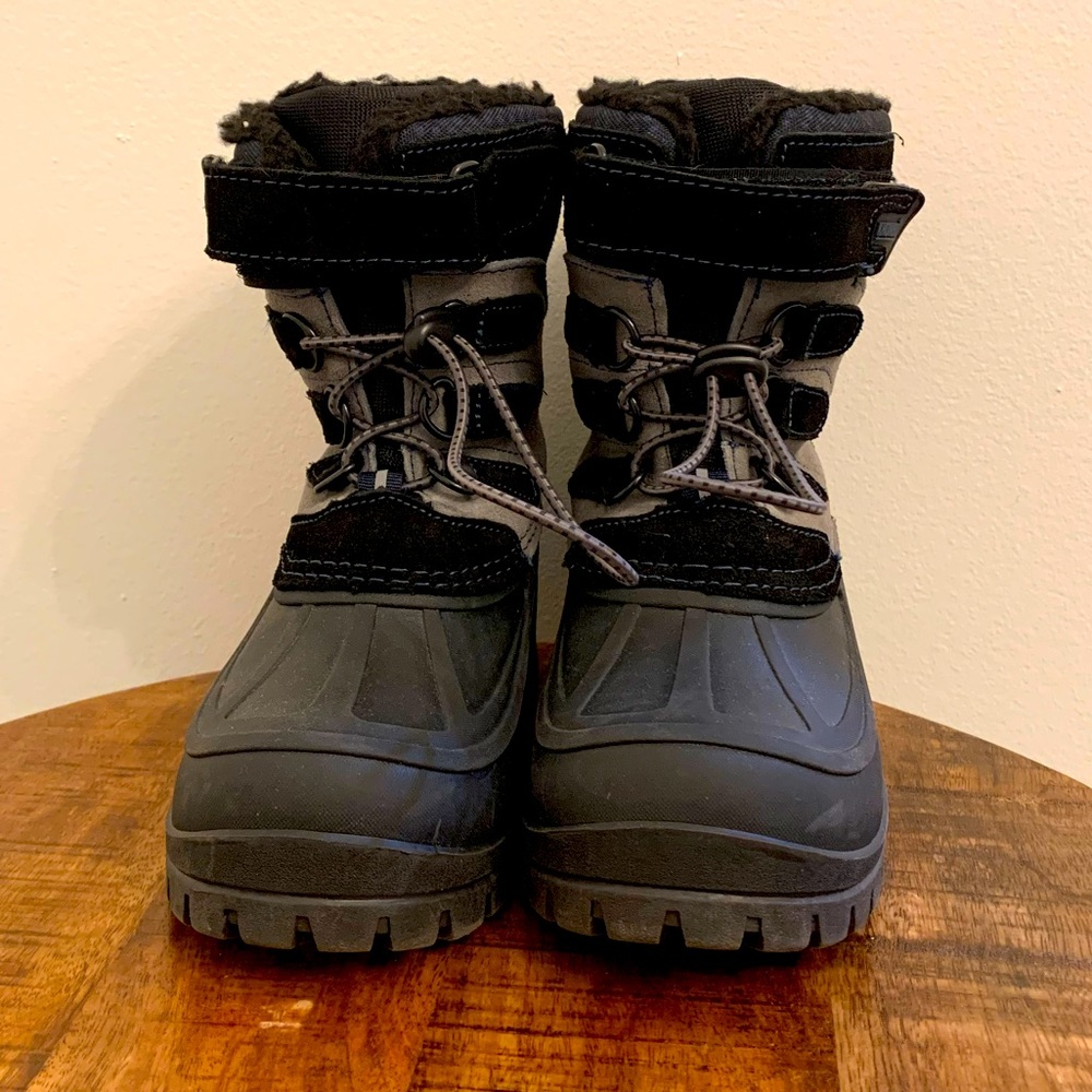 KHOMBU Kids' Snowtracker Waterproof Boot Big Kid